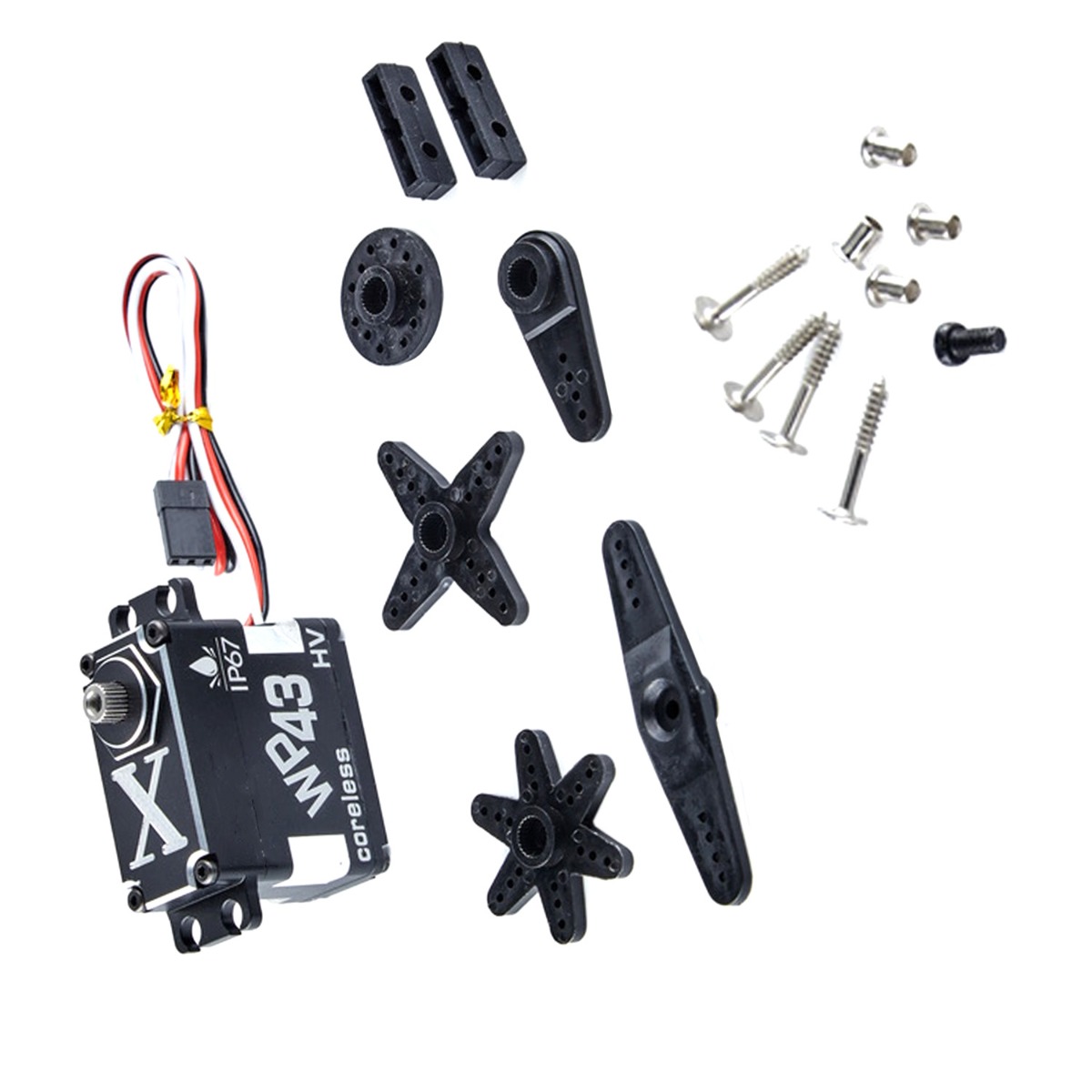 Servo étanche sans noyau WP43 pour RC
