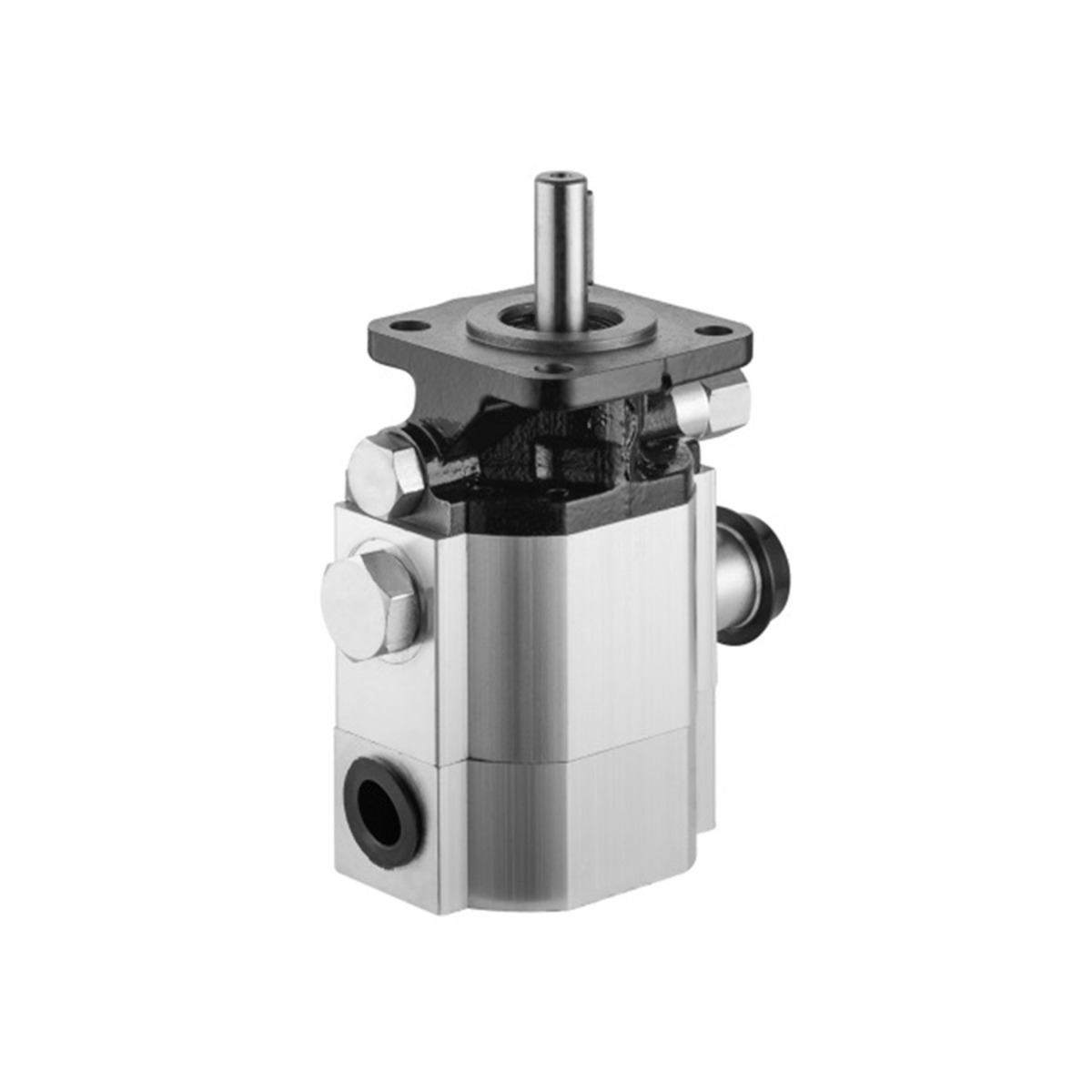 Pompe hydraulique pour fendeuse de bûches à 2 étages 14GPM 3045PSI filetage NPT 1/2 '' 4 trous de boulons CBNA-13/1.8 pour fendeuse de bûches de 30 tonnes 107040