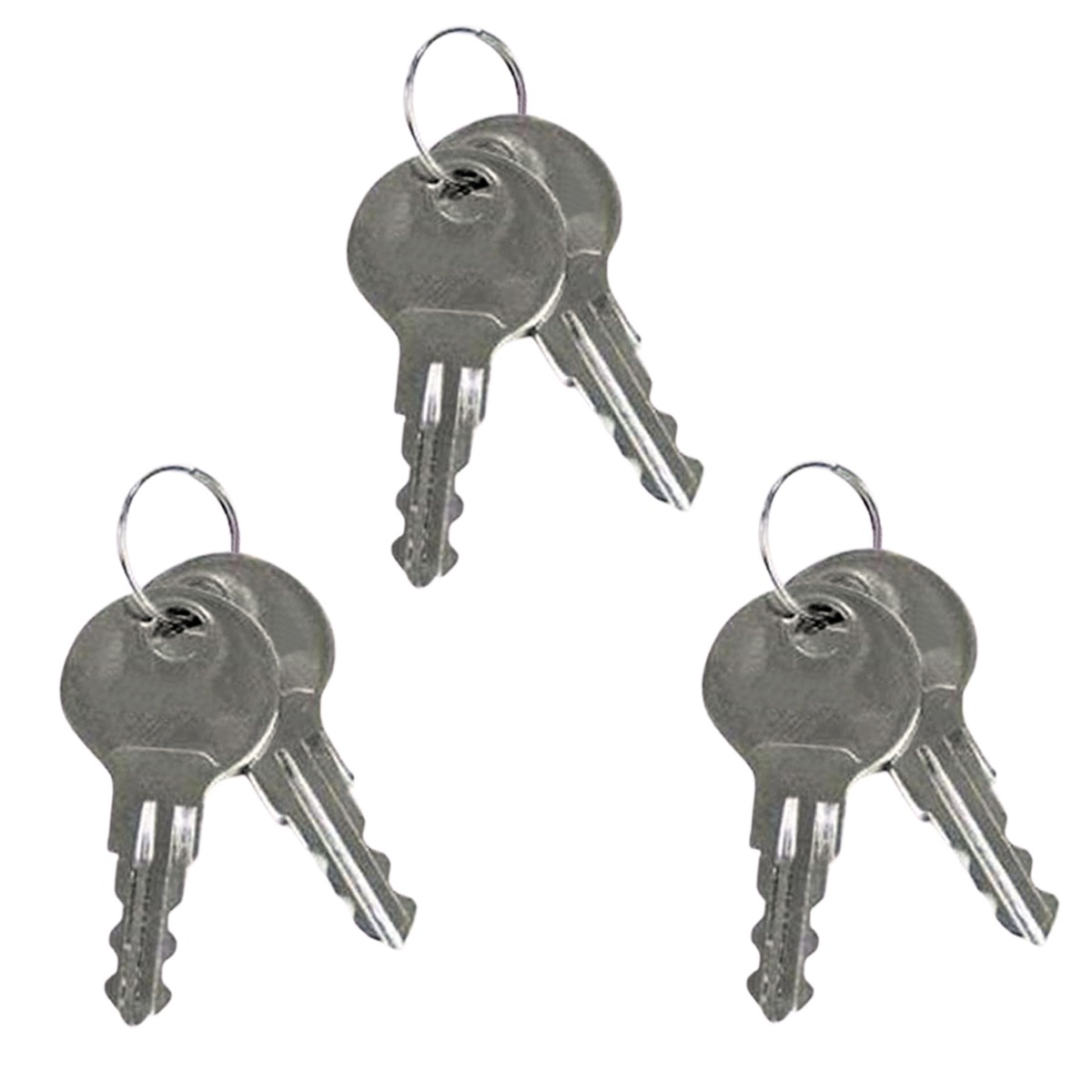 6 pièces clé de contact R001 pour Southco