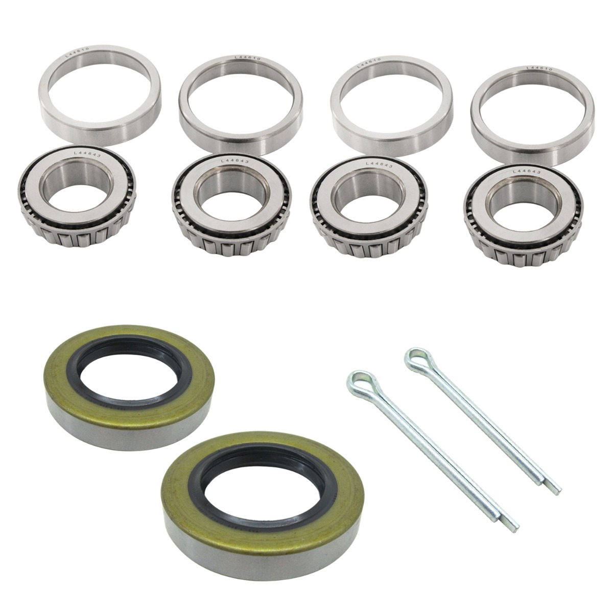 Kit de joint de roulement de moyeu de roue d'essieu avant 70895G01 pour EZGO