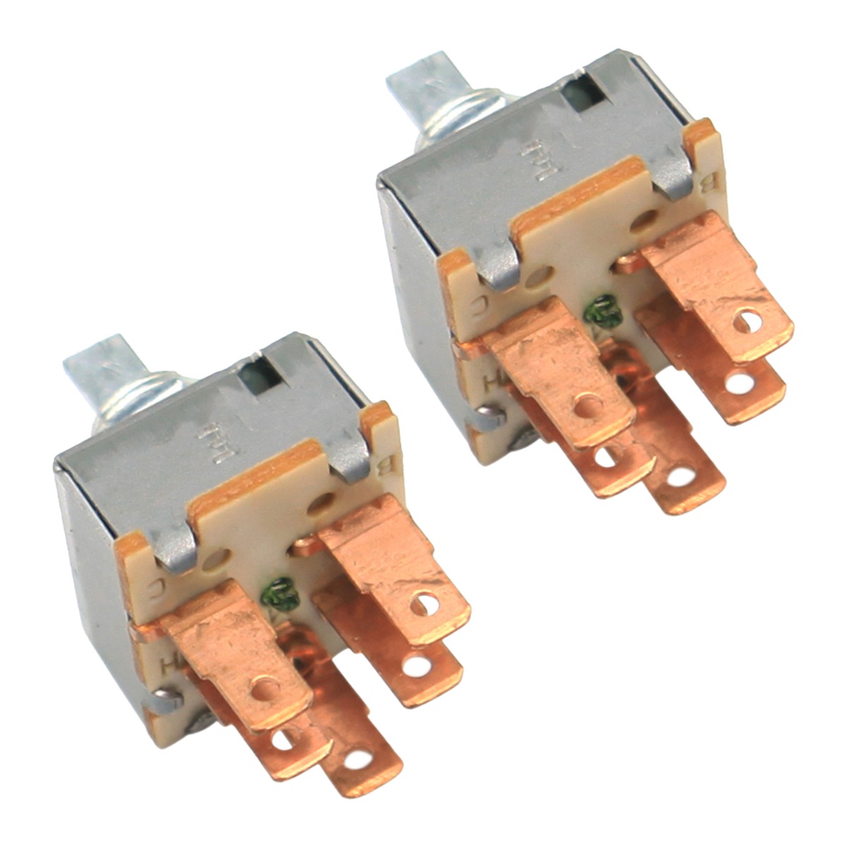 Interrupteur de ventilateur de chauffage 2 pièces 6675176 pour Bobcat