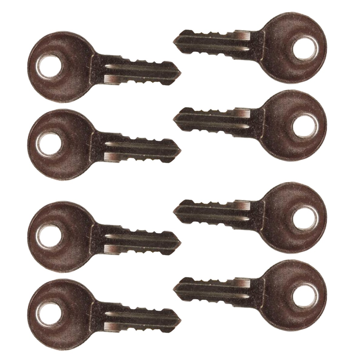 Clé de serrure de porte 8 pièces J236 pour serrures de trappe