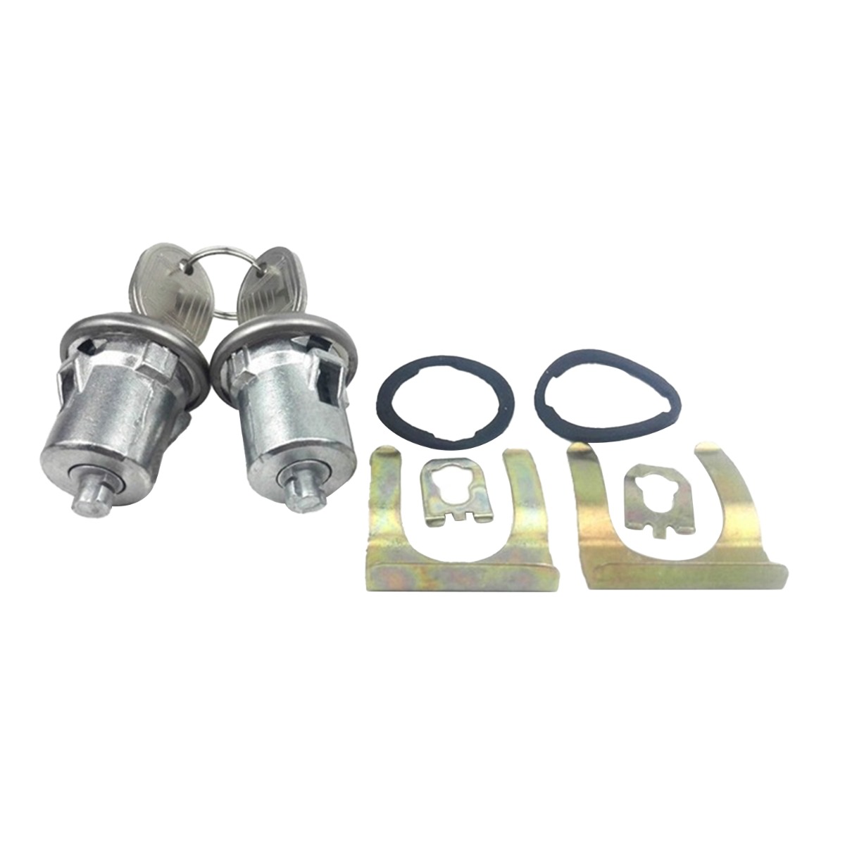 Jeu de 2 paires de cylindres de serrure de porte DL15800 pour GMC