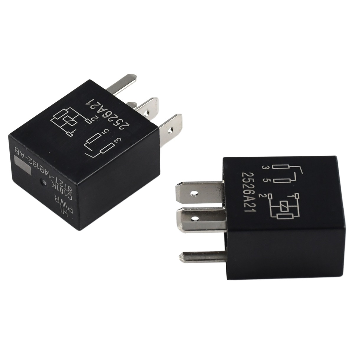2 pièces relais 12VDC 30A 4 broches 8T2T-14B192-AB pour Ford