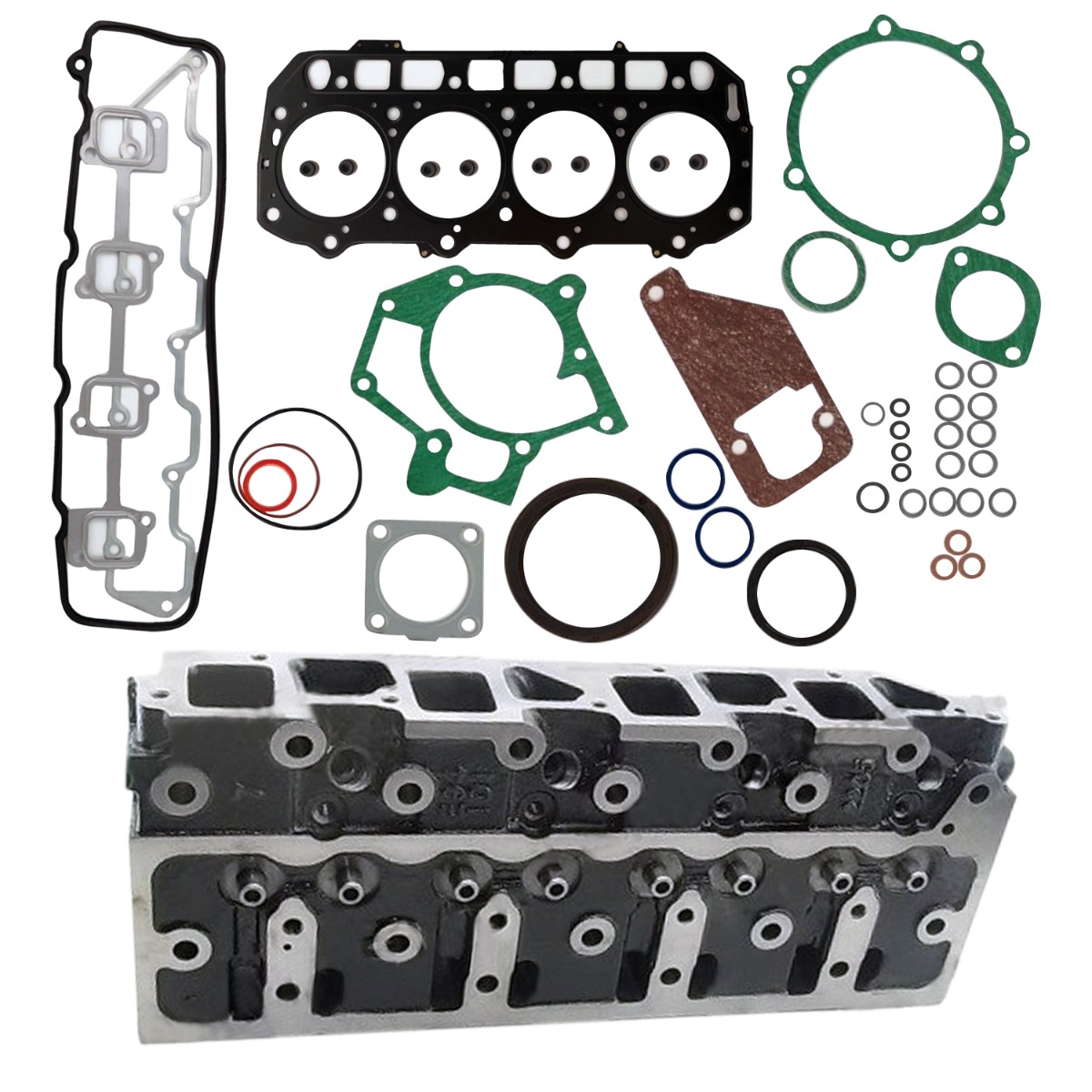 Ensemble de culasse et jeu de joints complet 129903-11700B pour Yanmar