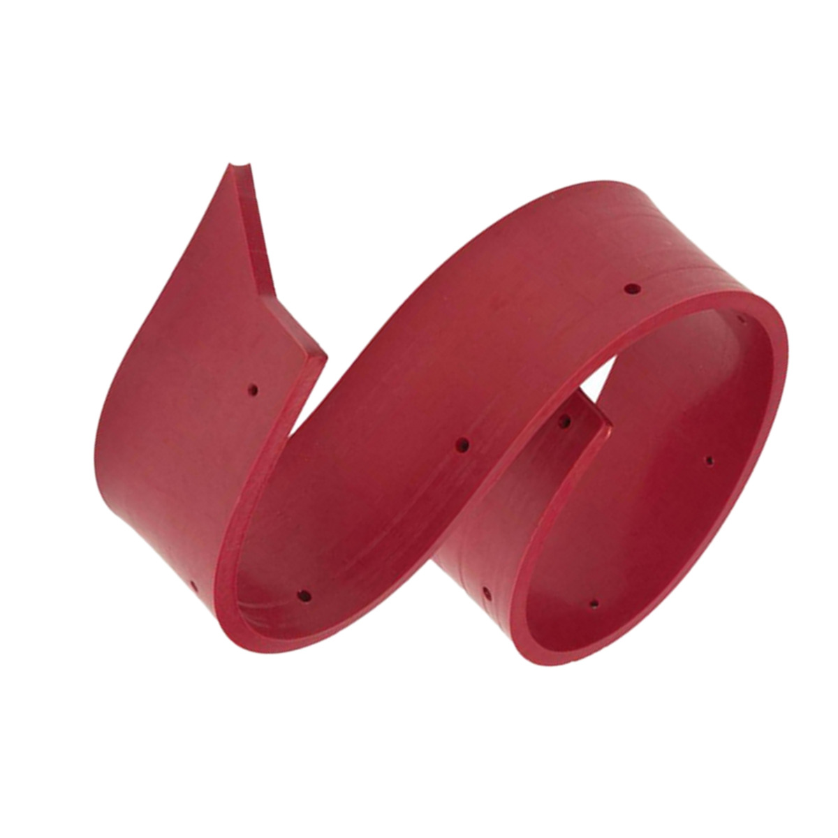 Raclette latérale en gomme rouge 1031011 pour Tennant