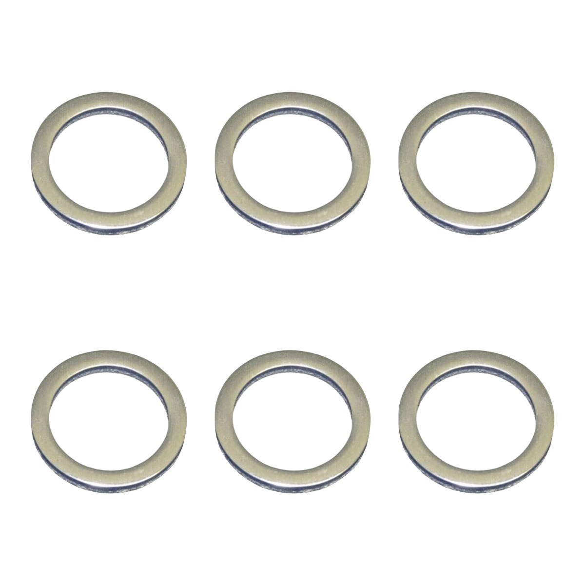 6 pièces Joint de bouchon de vidange d'huile moteur 90430-14M09-00 pour Yamaha