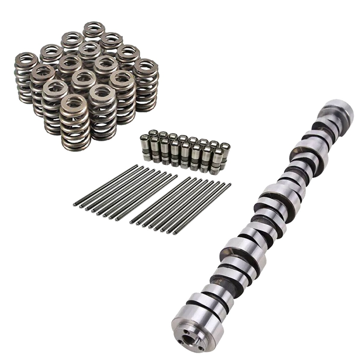 Étape 2 bâclée Arbre à cames | Ressorts | Tiges de poussée | Poussoirs E1840P HL2148S 9951 pour Chevrolet