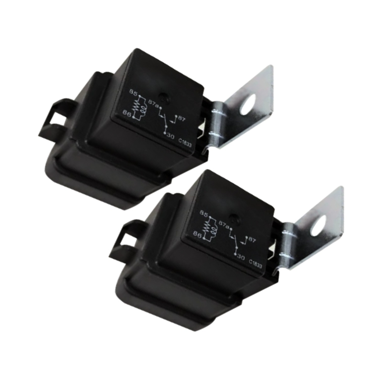 Relais 5 broches 12VDC 50A 2 pièces 898H-1CH-D1SW-R1