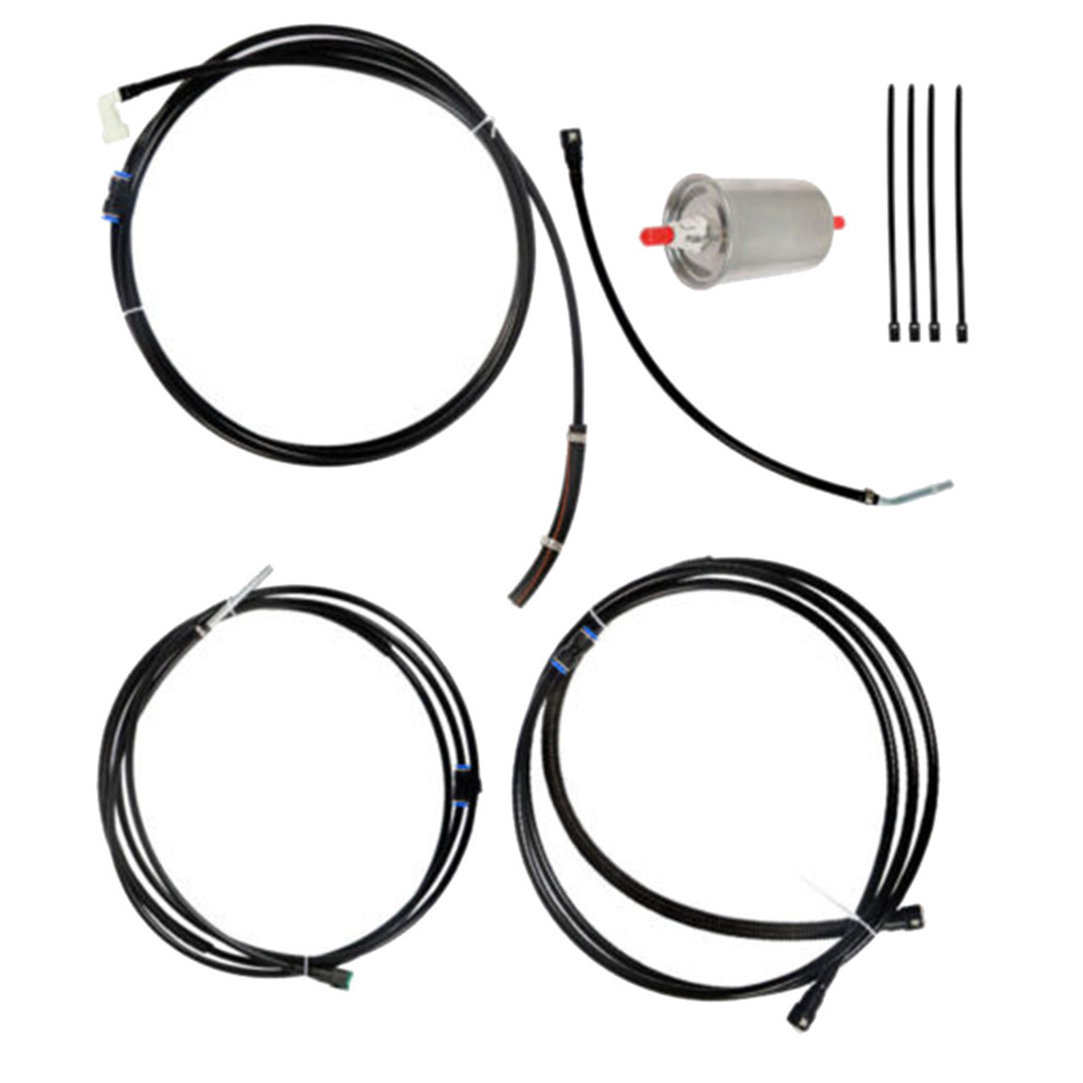Kit de conduites de carburant tressées Quick Fix FL-FG0053 pour GMC