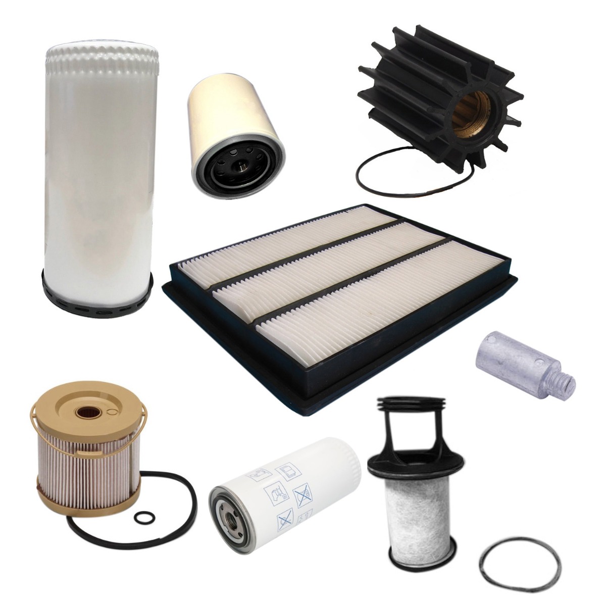 Kit d'entretien 3582732 pour Volvo