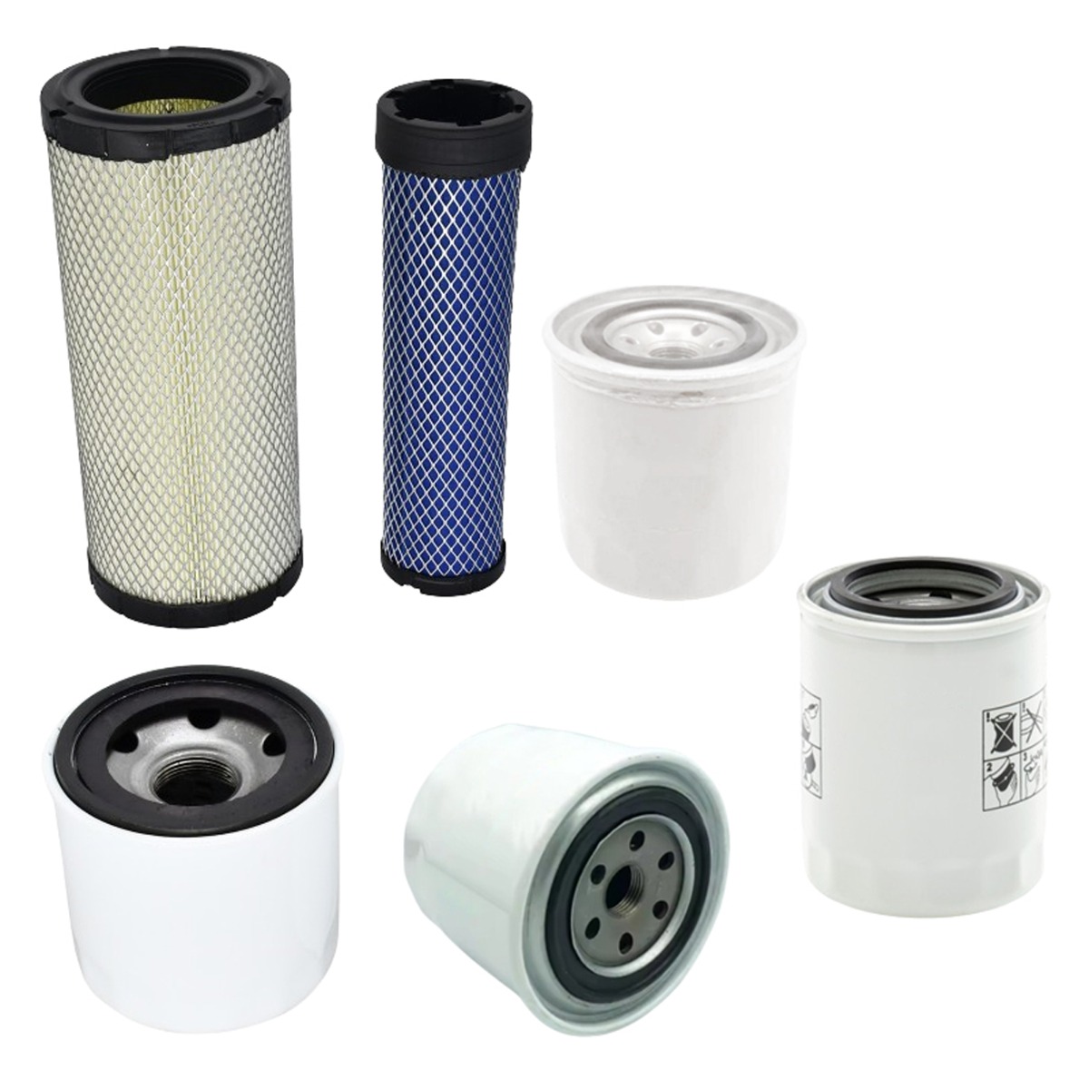 Kit d'entretien de filtre TA040-93230 pour Kubota