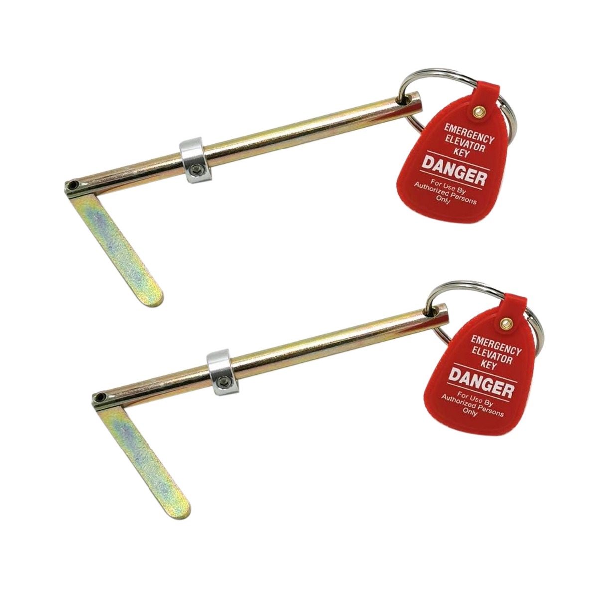 2Pcs Clé de porte d'ascenseur d'urgence pour Dover