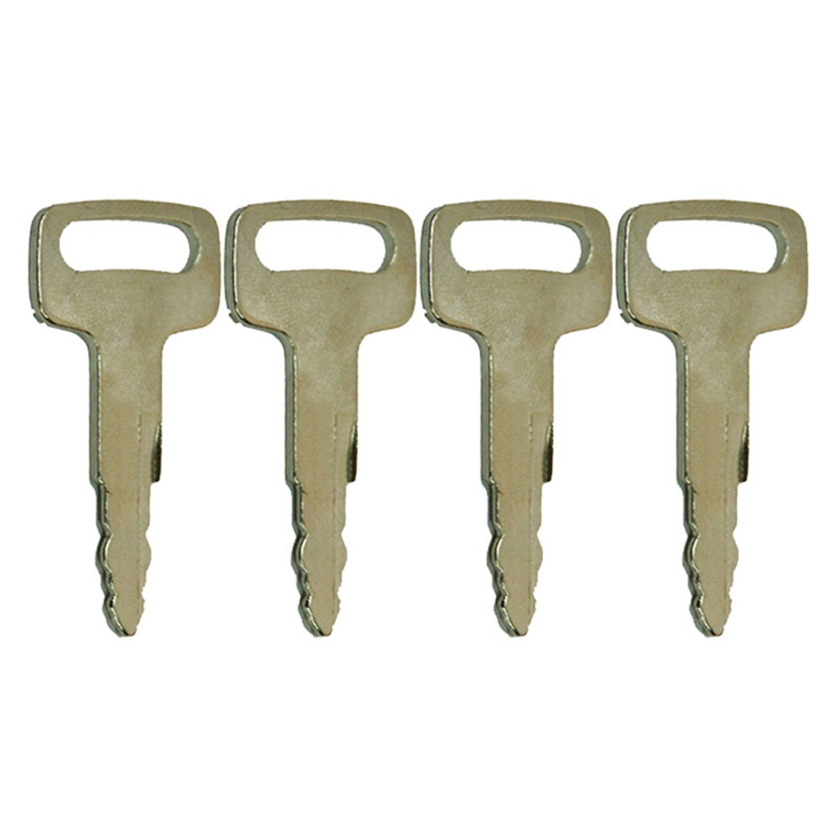 4 pieces Clé de contact 1A pour Nissan chariot élévateur