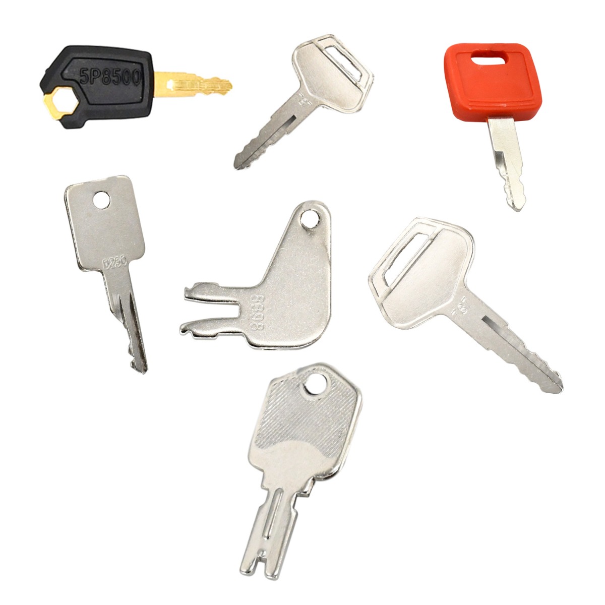 7PC Jeu de Clés de Contact 5P-8500 pour John Deere