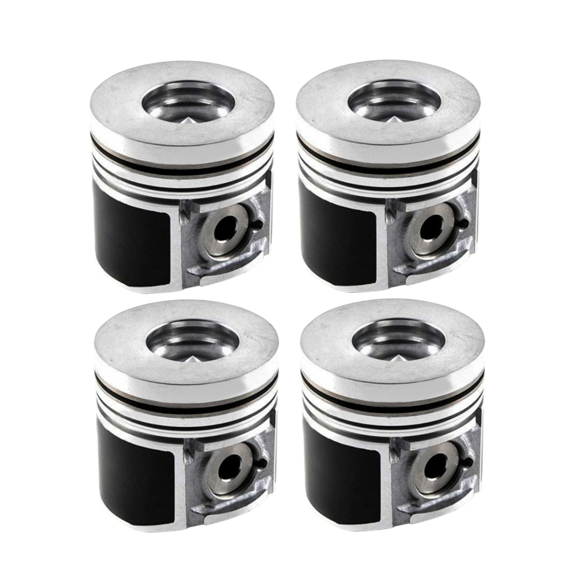 4PCS Piston 6672895 pour Deutz