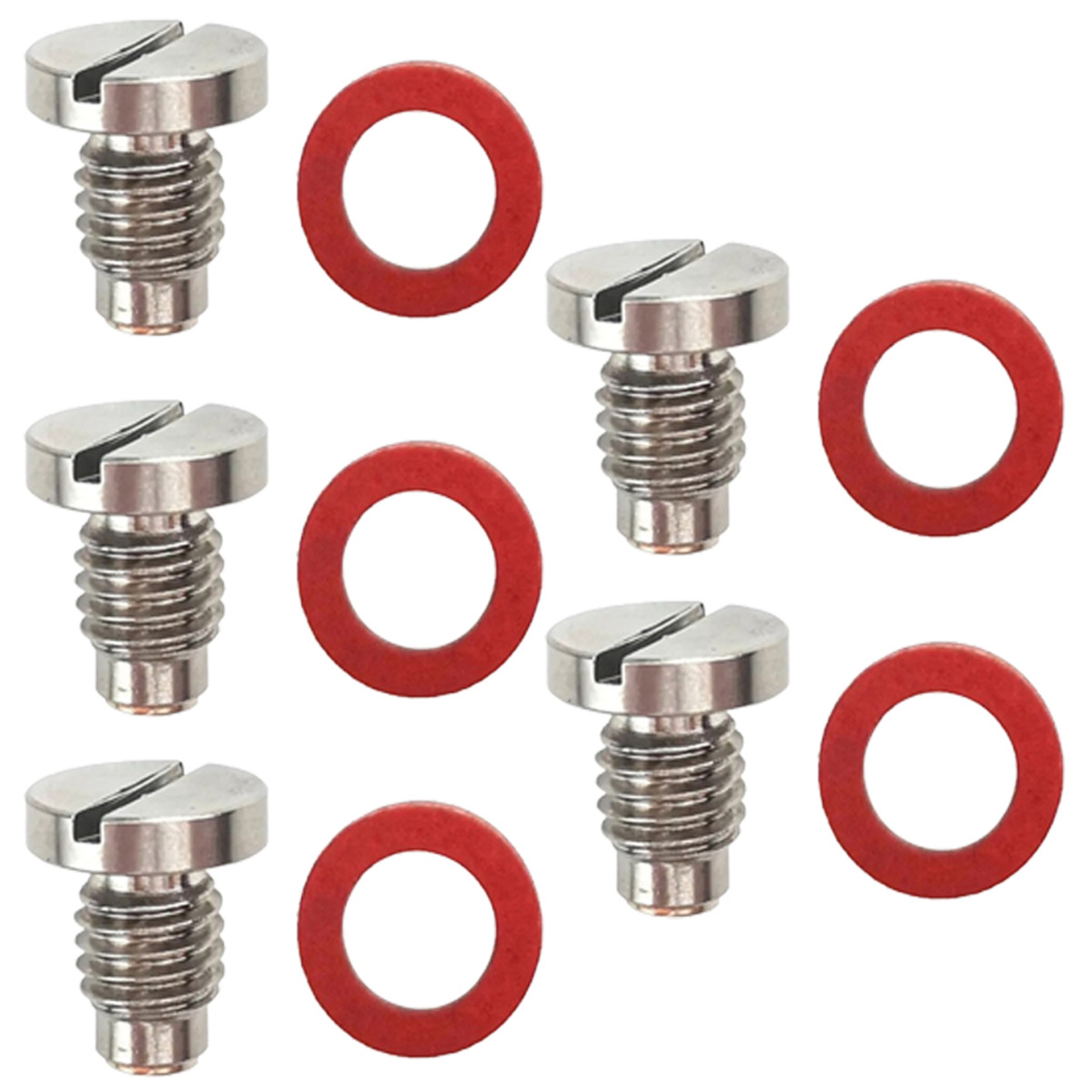 Jeu de vis à bouchon en acier inoxydable 90340-08002-00 pour Yamaha