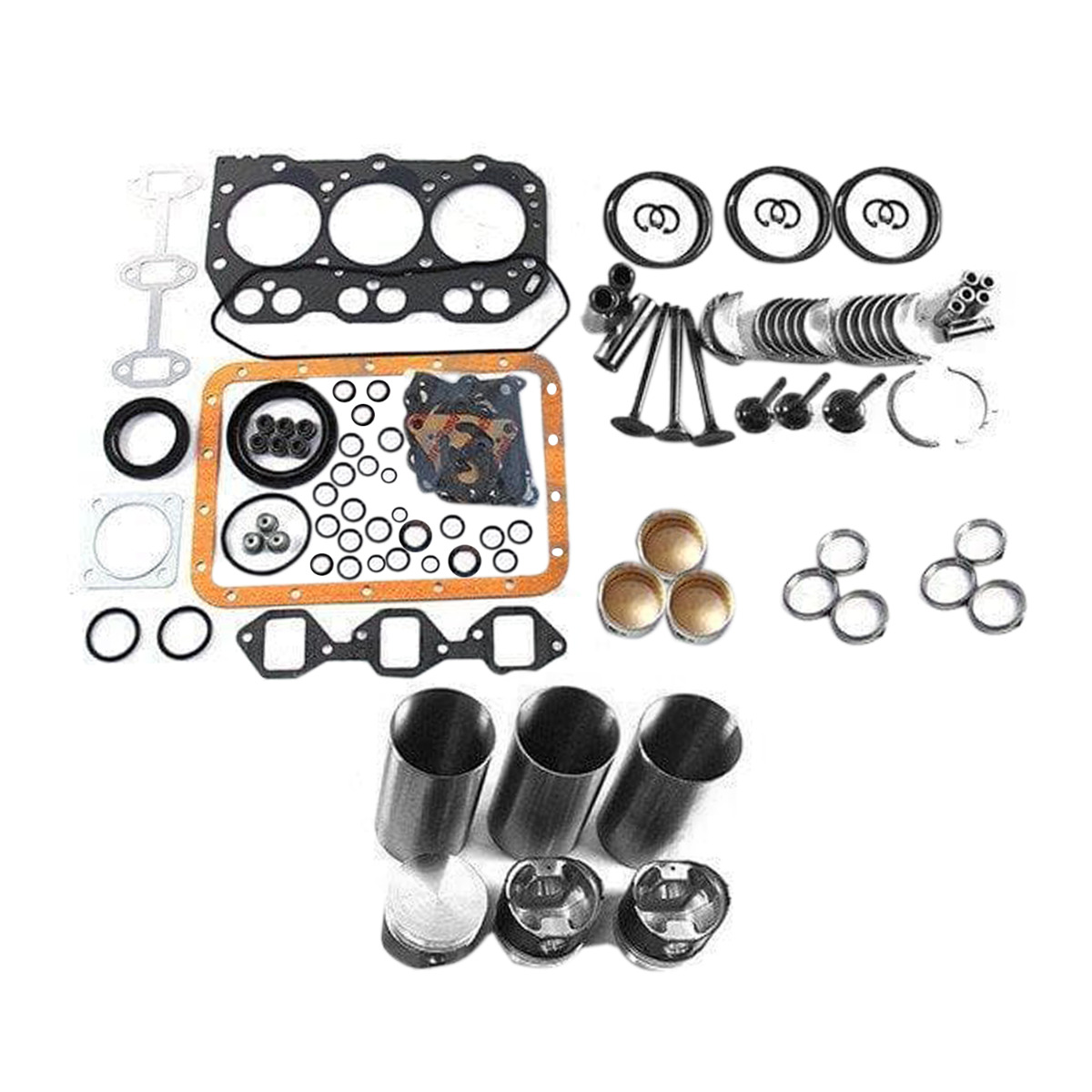 Kit de reconstruction de révision 3D84-1F pour Komatsu