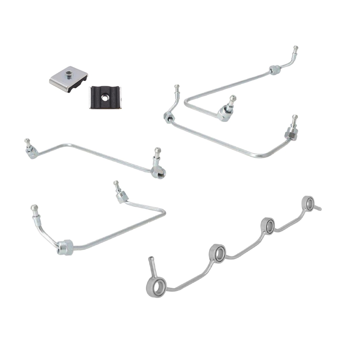 Injecteurs Kit de conduite de carburant 19077-53714 pour Kubota