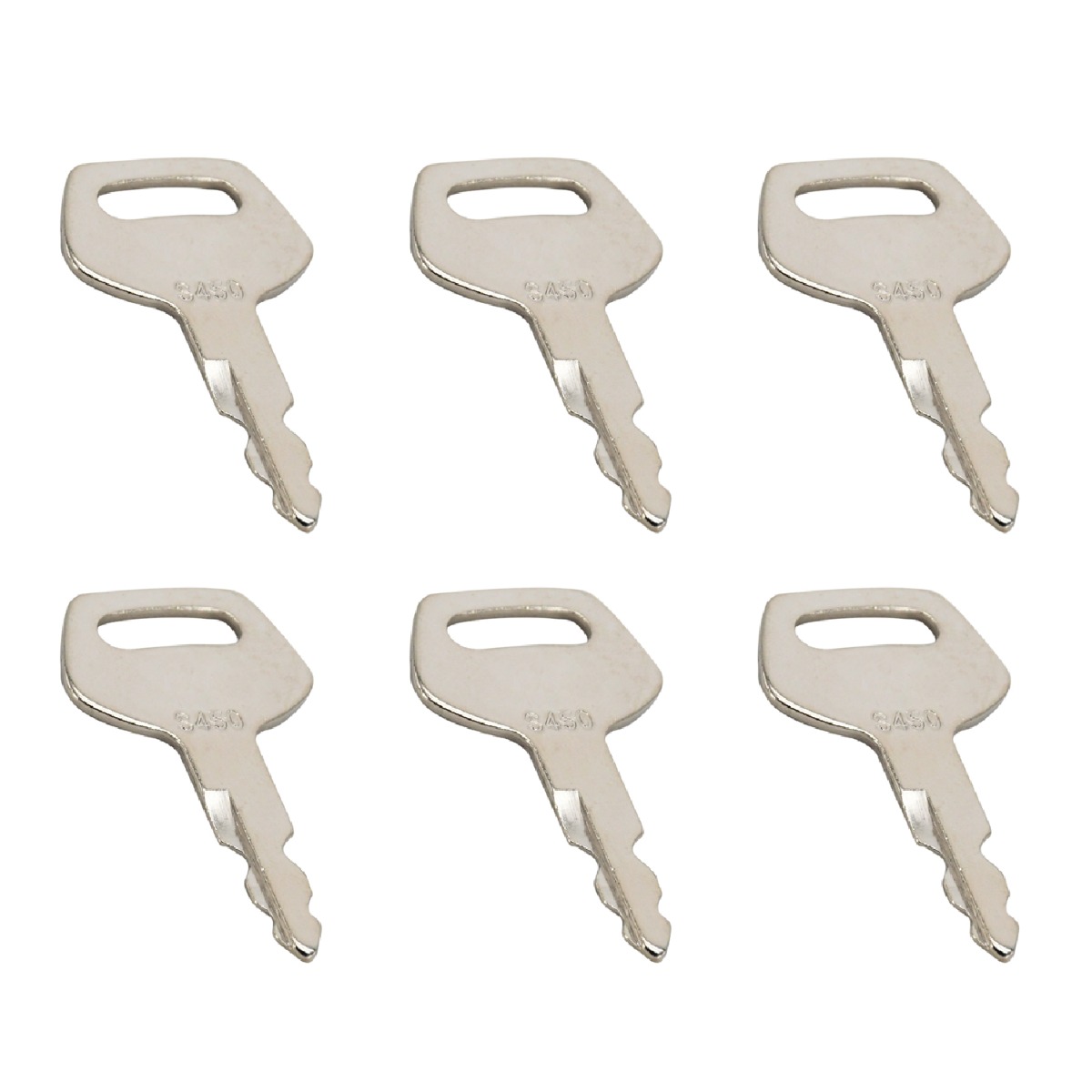 Clé de contact 6 pièces 150979A1 pour Case