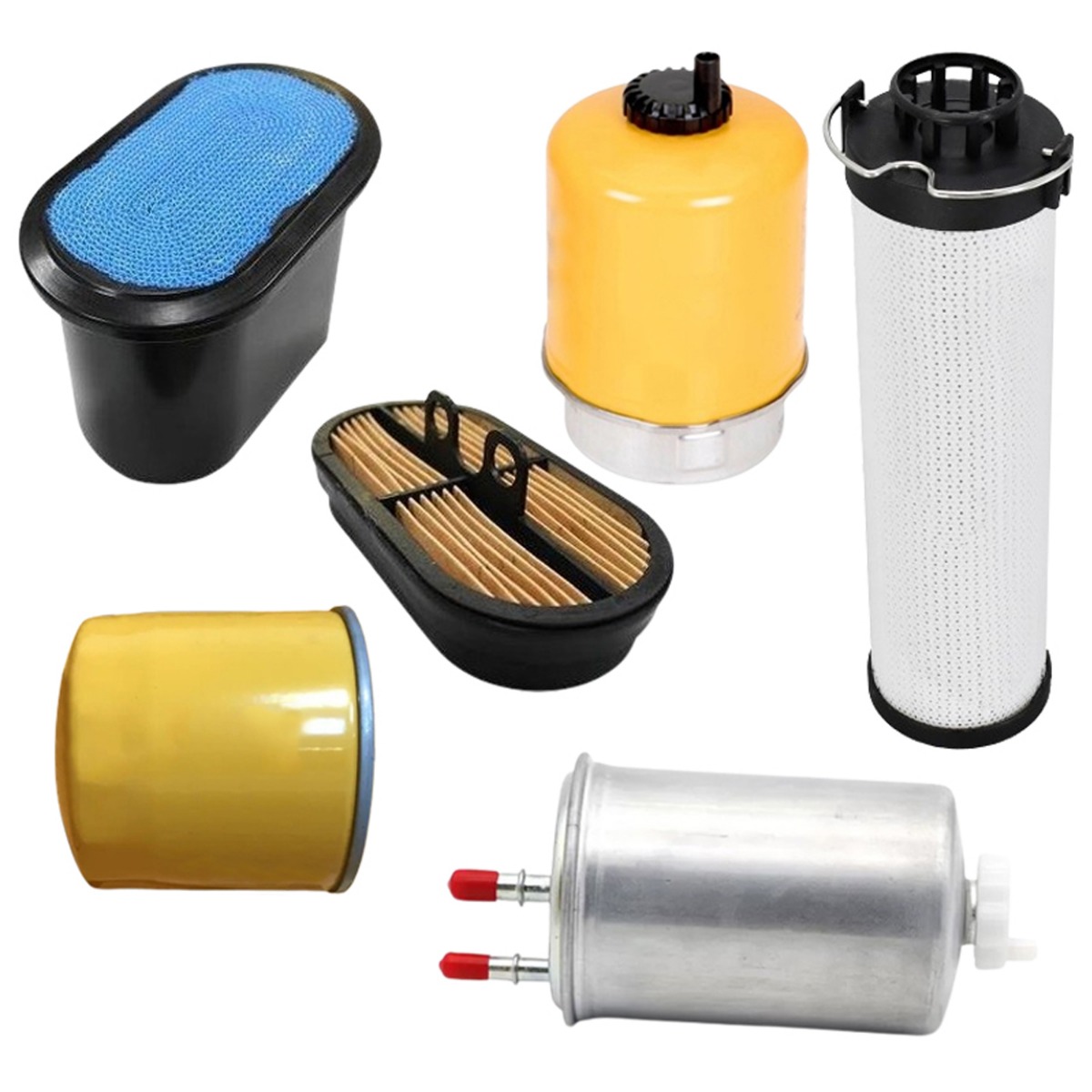 Kit d'entretien de filtre pour JCB