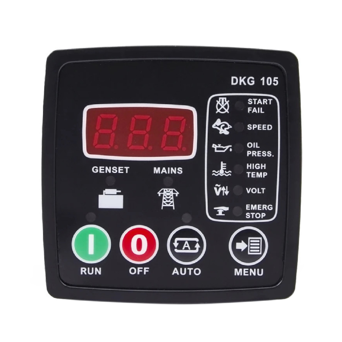 Panneau de contrôle automatique en cas de coupure de courant DKG-105 pour groupe électrogène