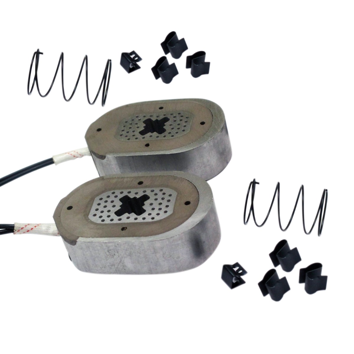 2PCS Kits Electriques de Frein d'Essieu de Remorque Magnétique 42-097 pour Essieux de Remorque