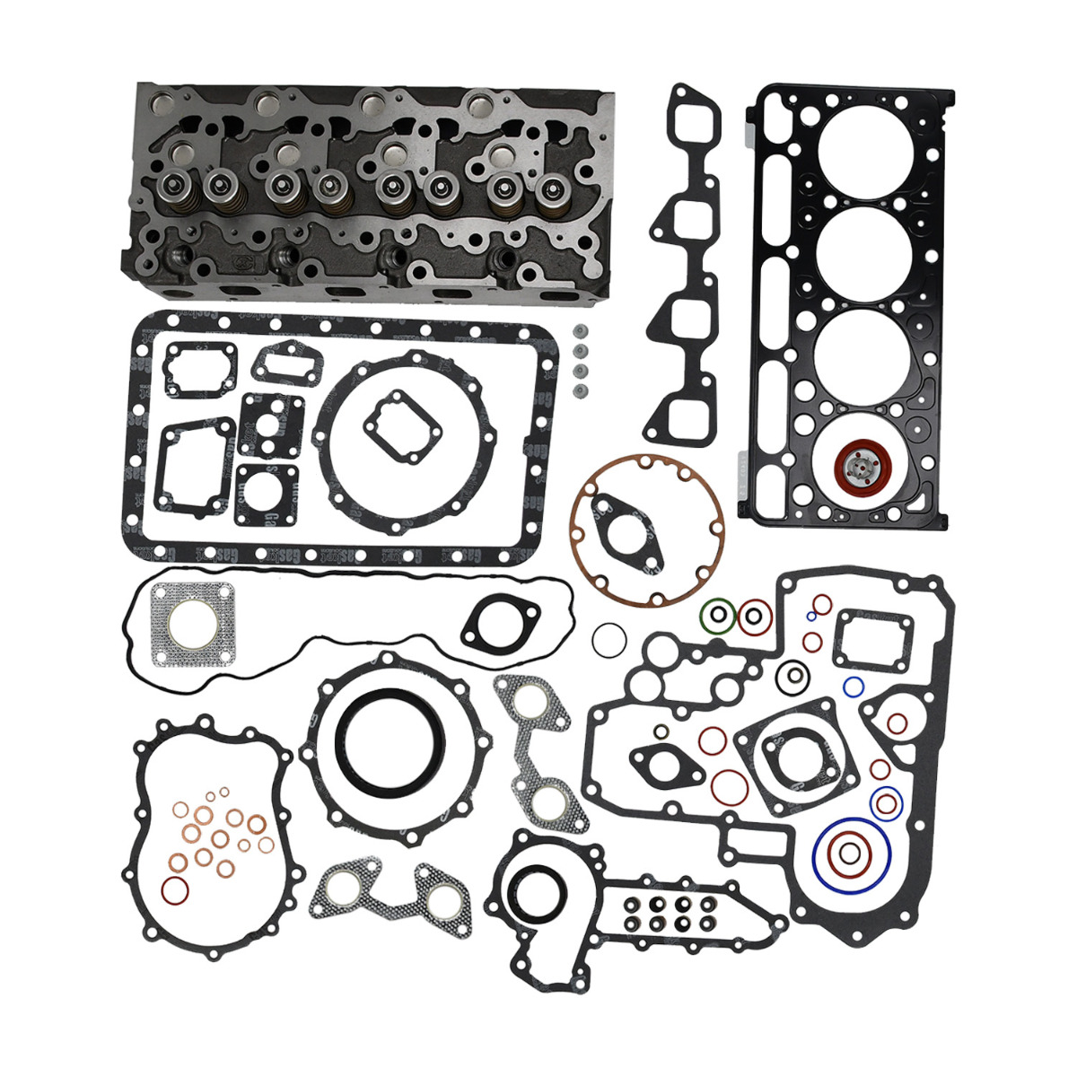 Culasse Complète Avec Jeu de Joints Complet 16429-0304 pour Kubota