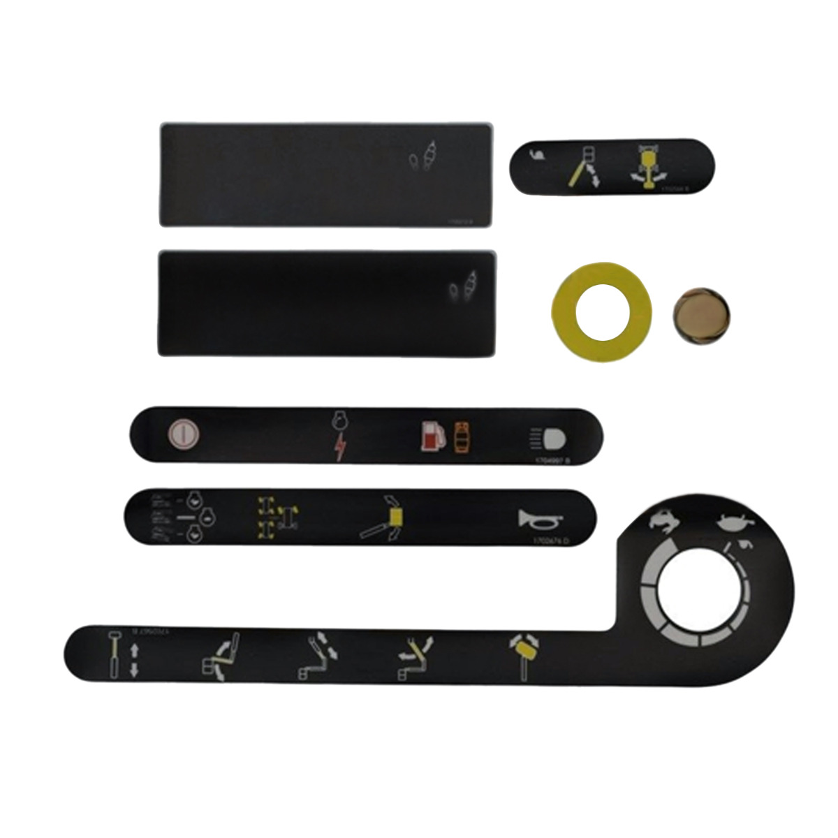 Jeu d'autocollants Pour Console de Plate forme 2915133 Pour JLG