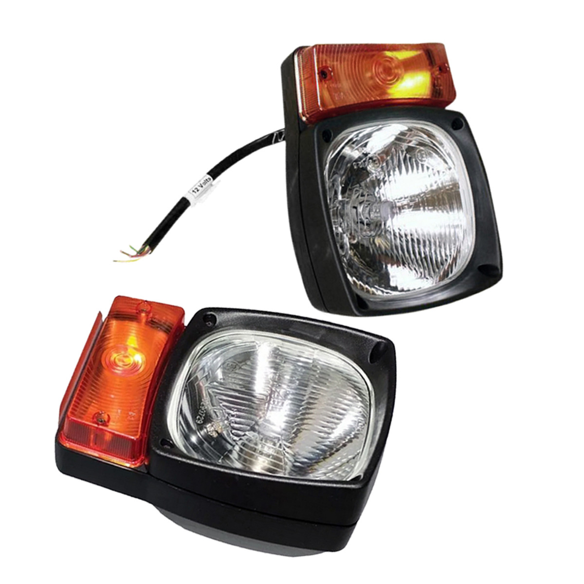 Une paire de phares 24V 212-9358 pour Caterpillar