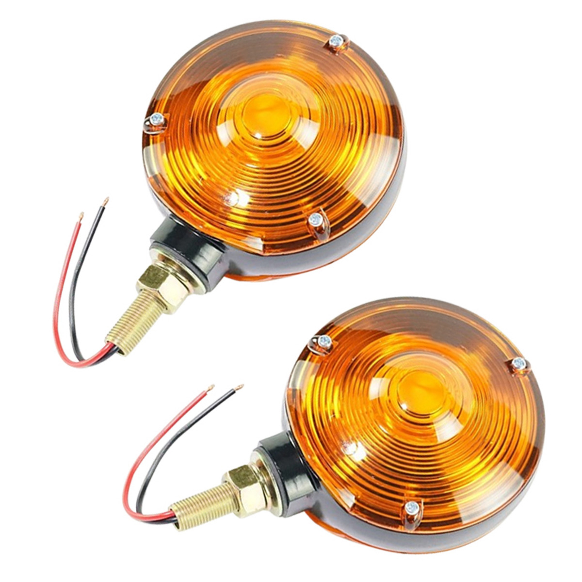 Lampe d'avertissement 12V 70248110 PL100C pour Allis Chalmers, 2 pièces
