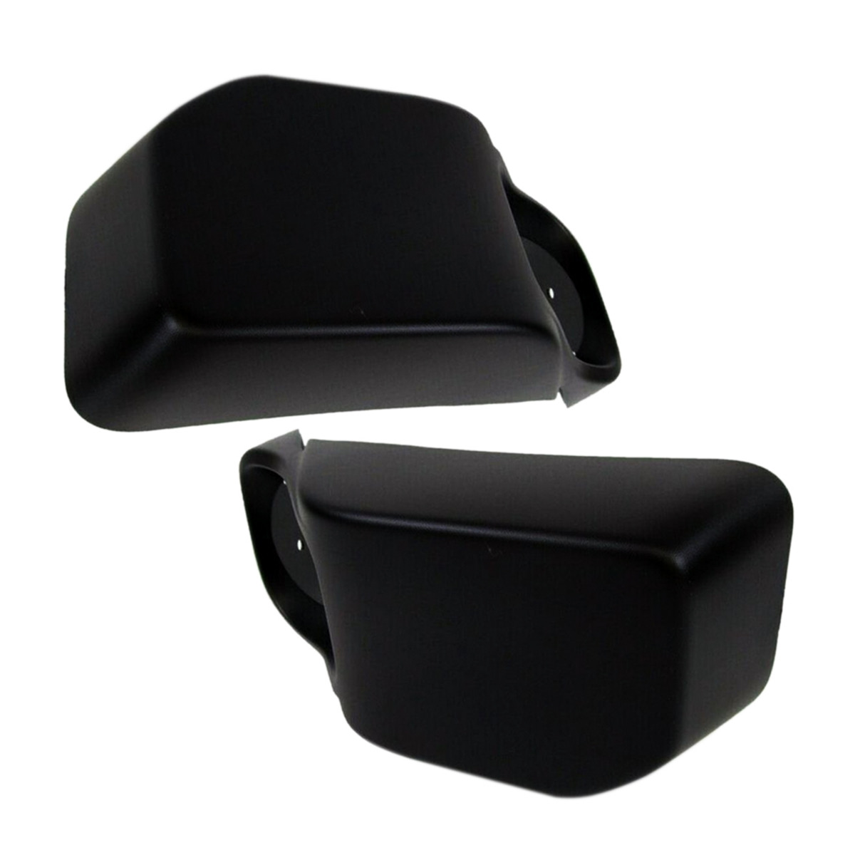 Une paire de couvercles de phares antibrouillard en acier 68231963AA pour Jeep 13-18