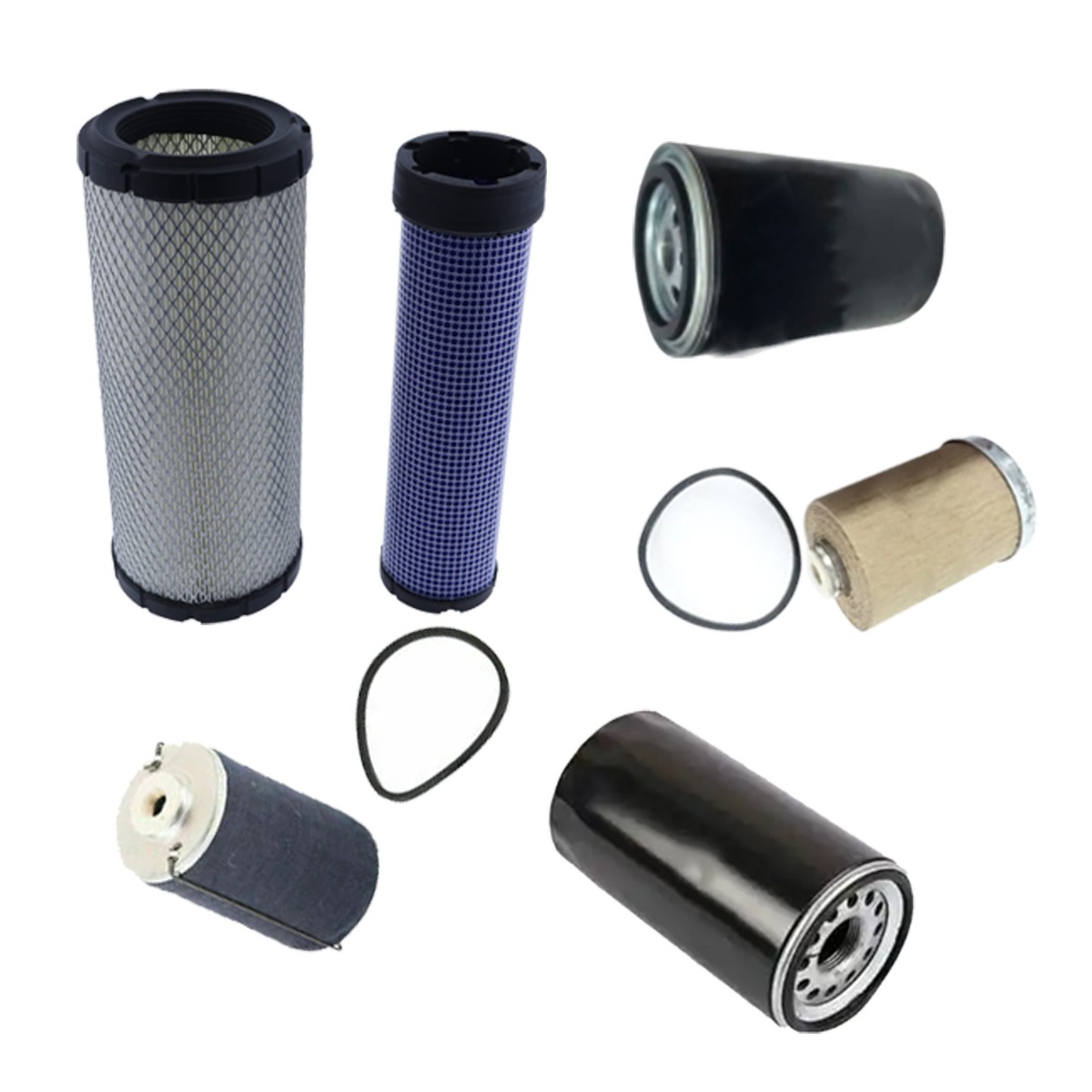 Kit de filtres 006000455F1 pour Mahindra