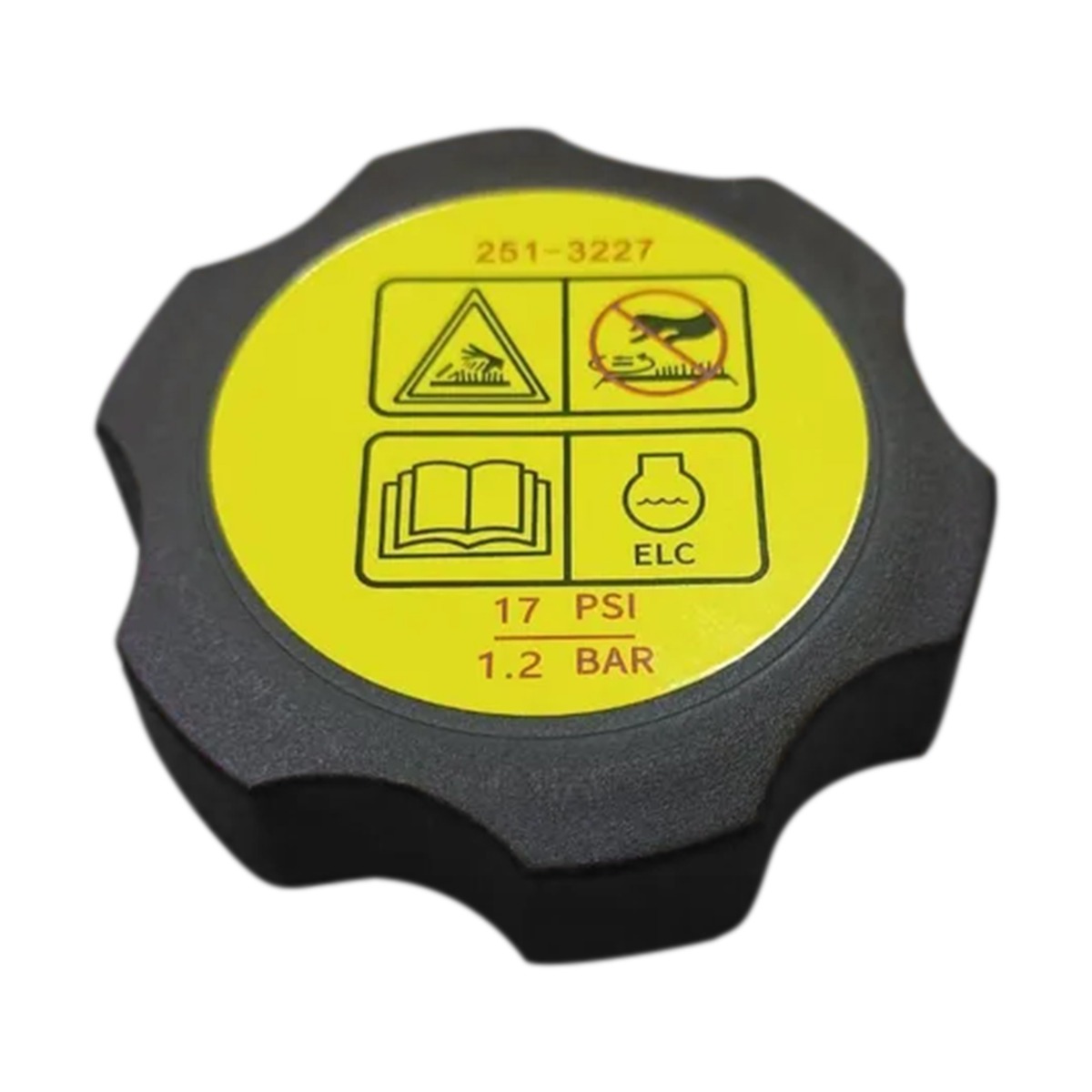 Bouchon de réservoir de carburant 251-3227 pour Caterpillar