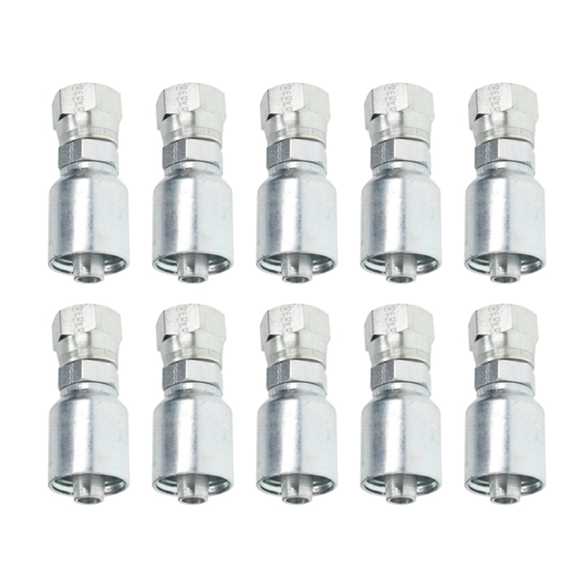 10 PCS Raccord de Tuyau Hydraulique 10643-10-8 pour Parker