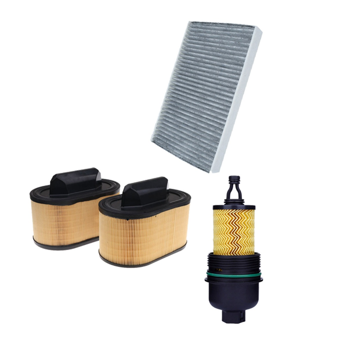 Jeu de filtres 670001545 pour Maserati
