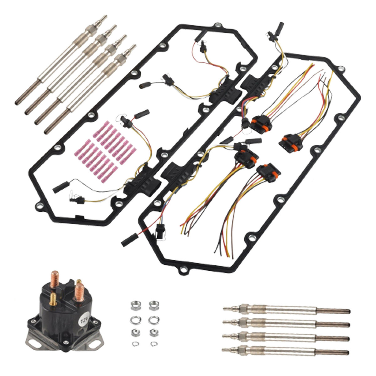 Joint de Couvre-soupape Avec Injecteur et Faisceau de Bougies de Préchauffage F81Z-6584-AA pour Ford