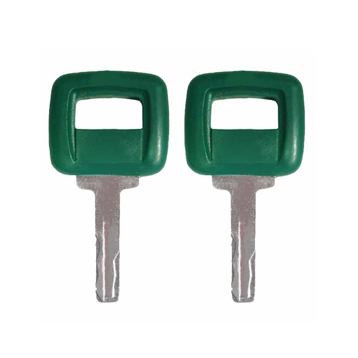 Pack de 2 Clés de Contact découpées au Laser 11039228 Pour Volvo