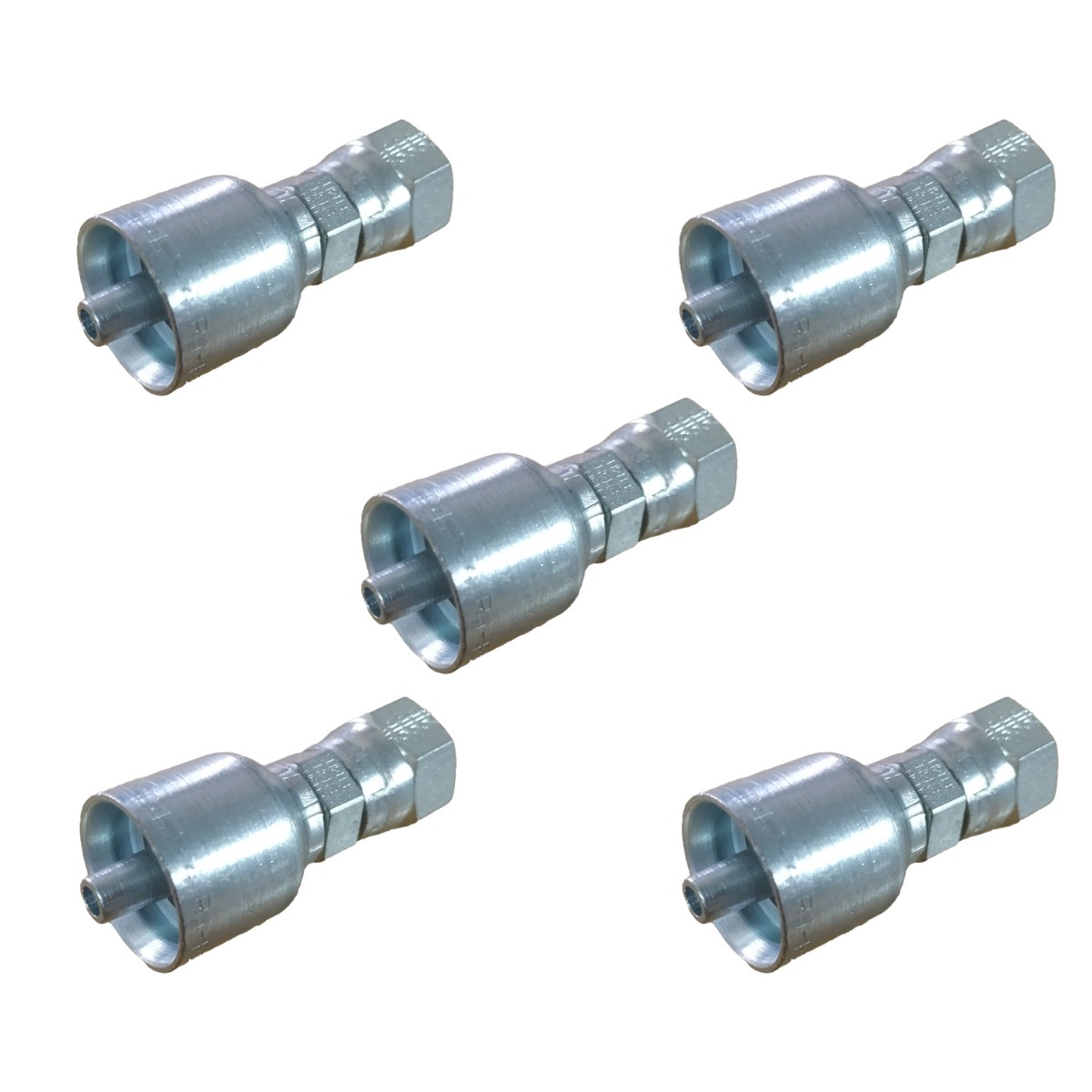 Raccord de tuyau hydraulique 5 pièces 10643-6-4 pour Parker