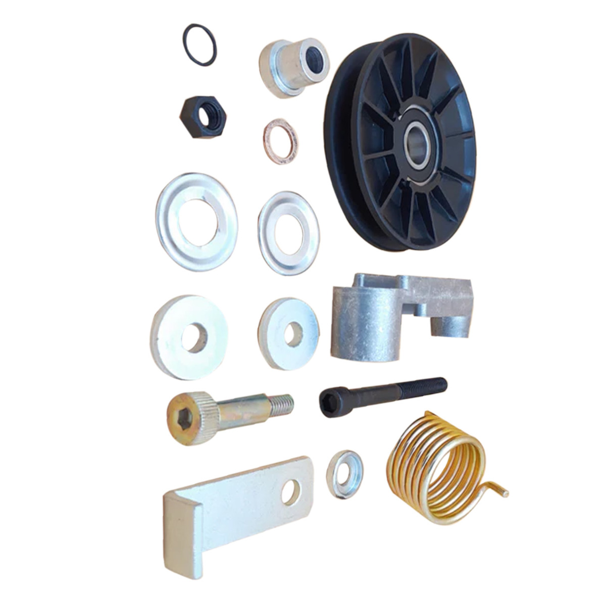 Kit tendeur de poulie de ventilateur de refroidissement 6662997 pour Bobcat