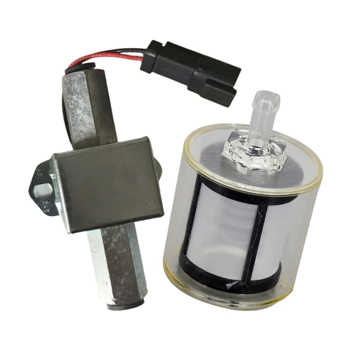 Pompe à carburant avec filtre 12V 416-5886 Pour Caterpillar