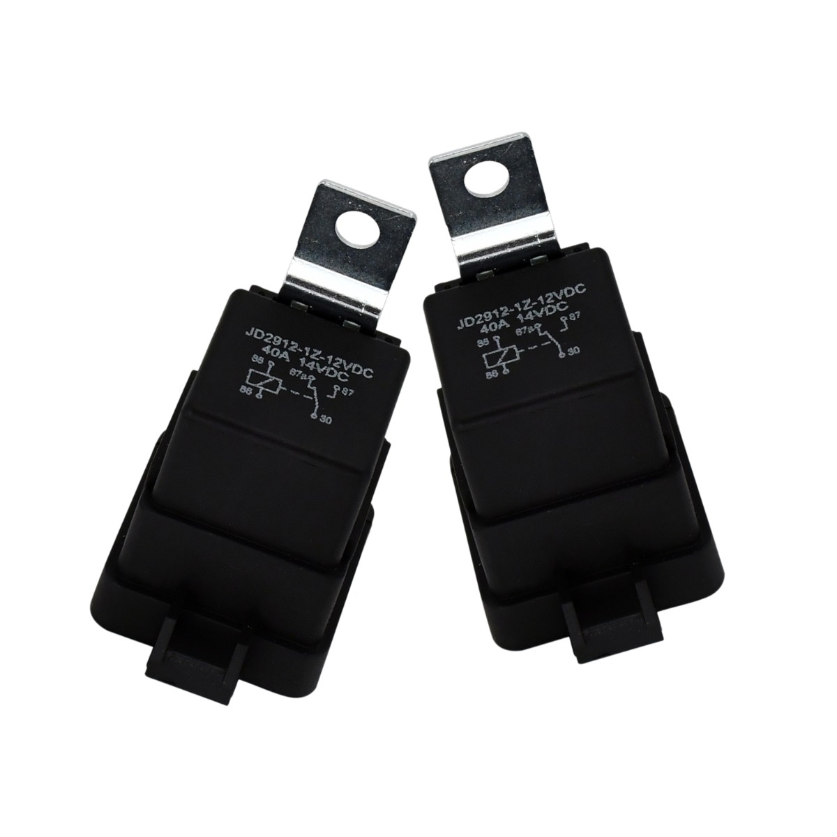Relais de puissance 2 pièces 12VDC 40A AT75769 pour John Deere