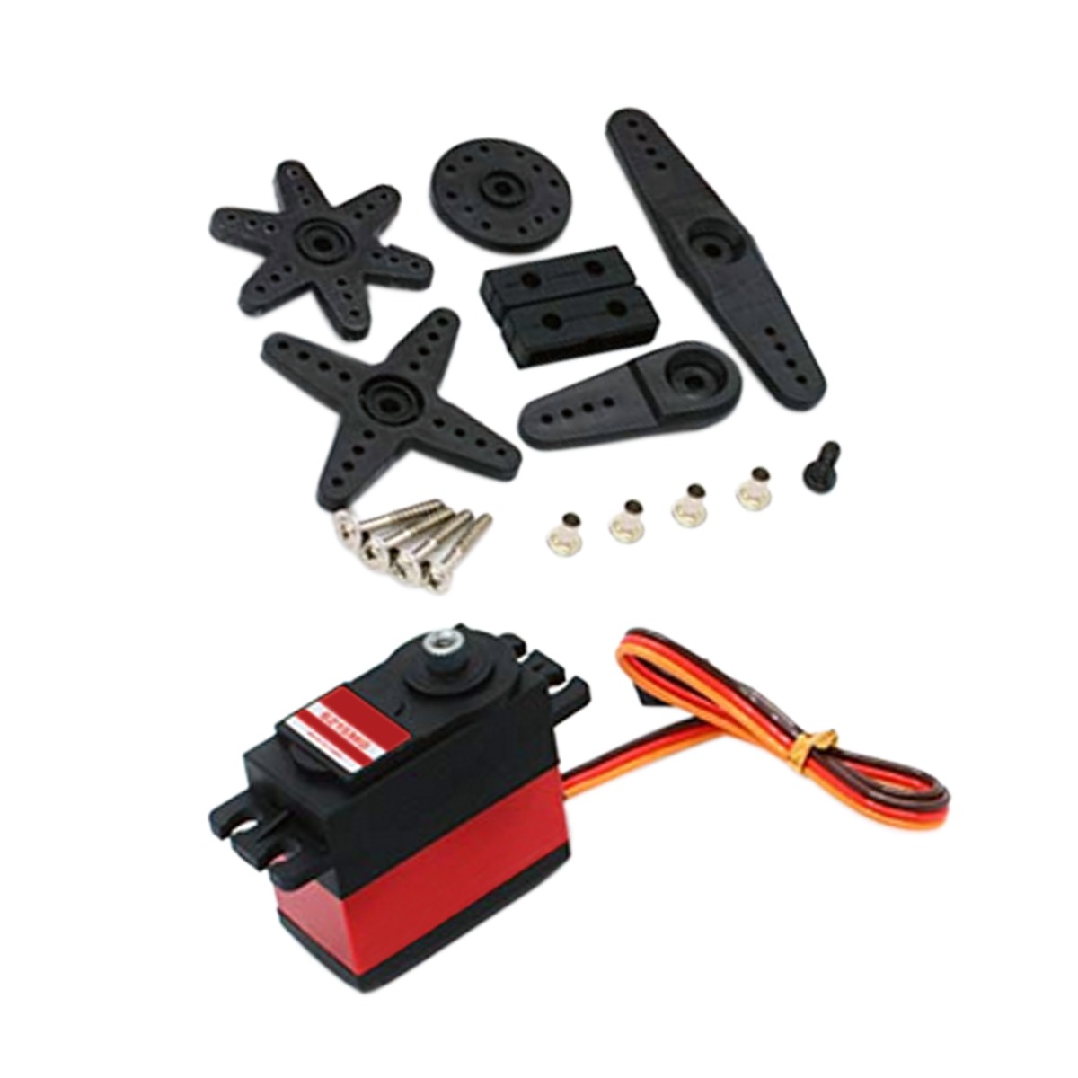 Hohes Drehmoment Standard Metallgetriebe Kugellager Digital Servo PDI-6215MG Für RC Auto