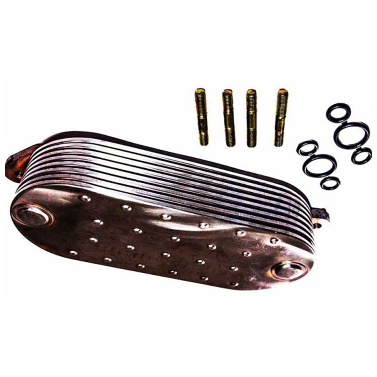 Noyau de refroidisseur d'huile à 8 plaques 249-0832 pour Caterpillar