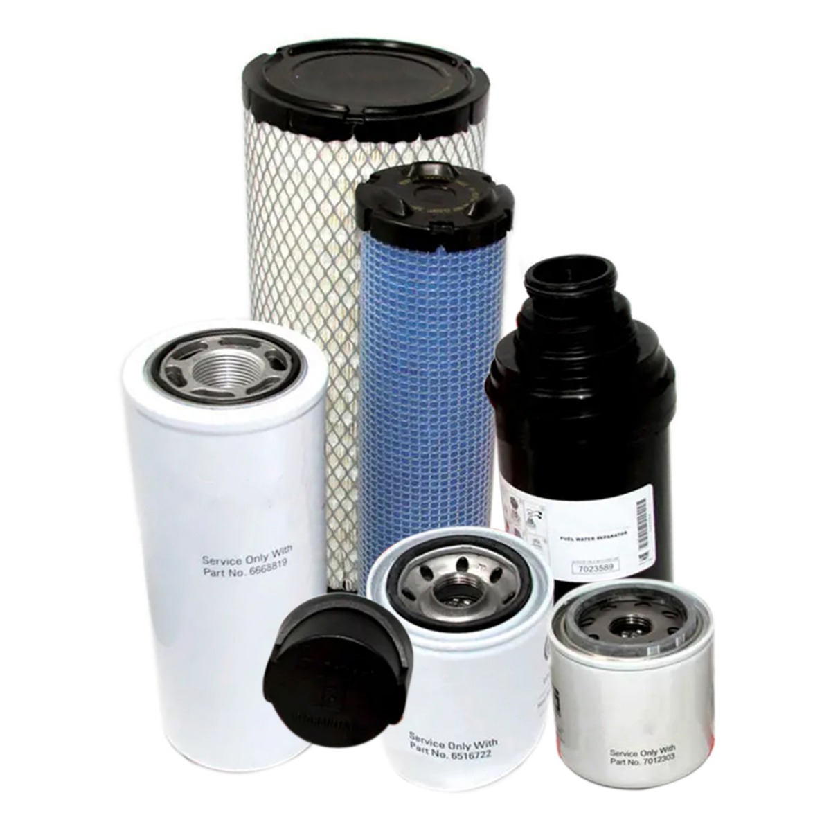 Kit de filtre d'entretien 7416485 pour Bobcat