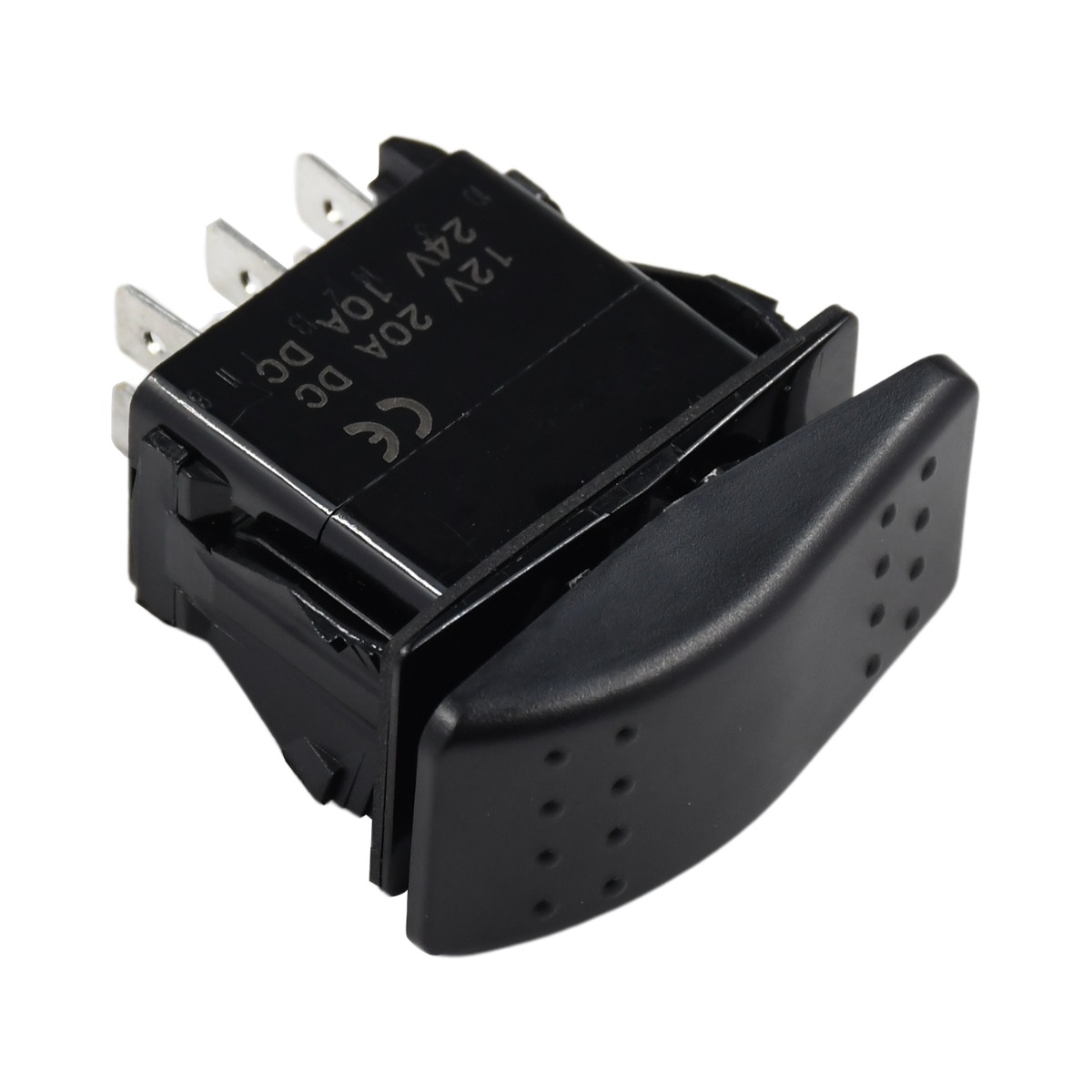 12V 20A 2P2T 6 Pin ON-OFF-ON Interrupteur à Bascule VLD2S00B-AZC00-000
