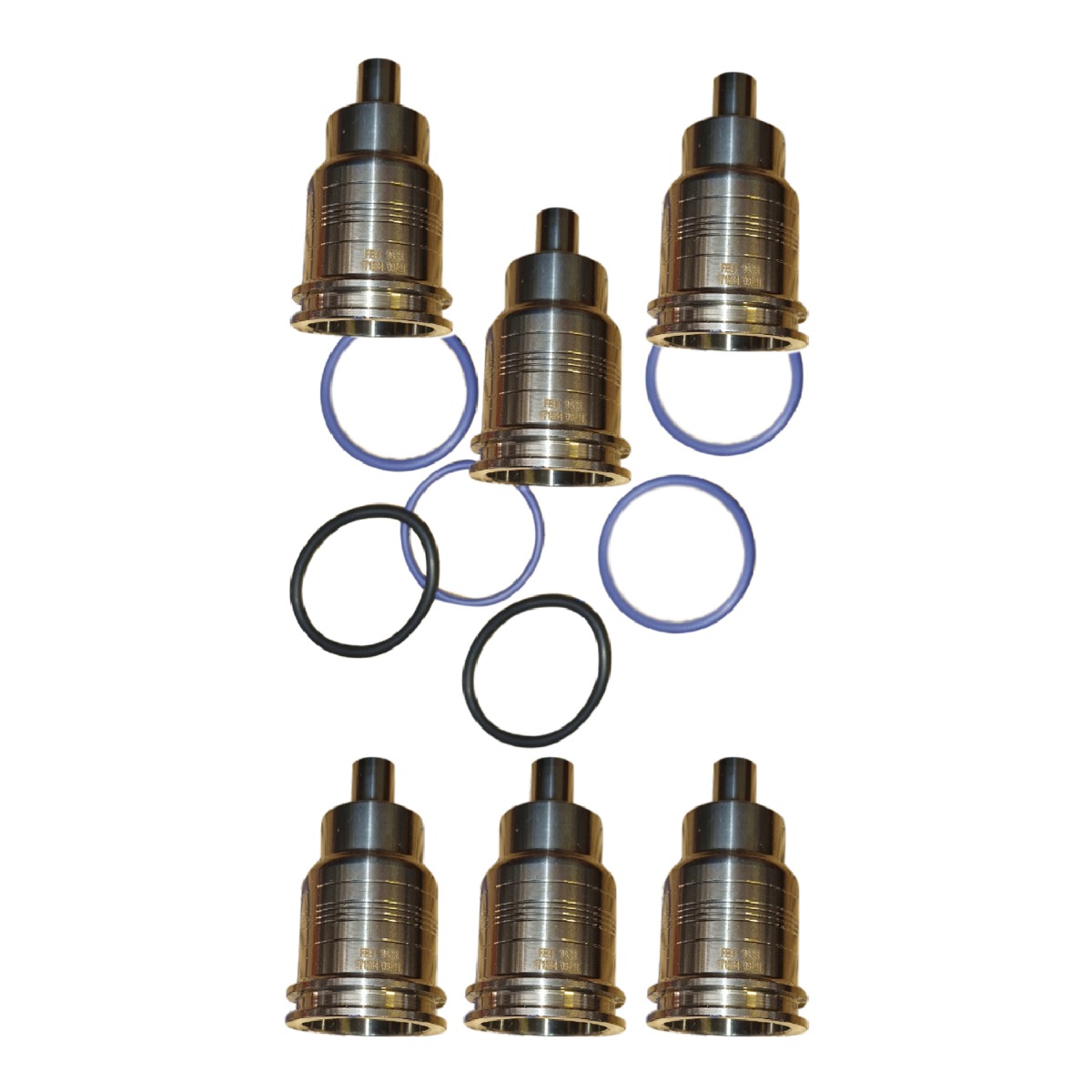 6PCS Injecteur de Carburant Douille en Acier Cup 21515329 Pour Volvo