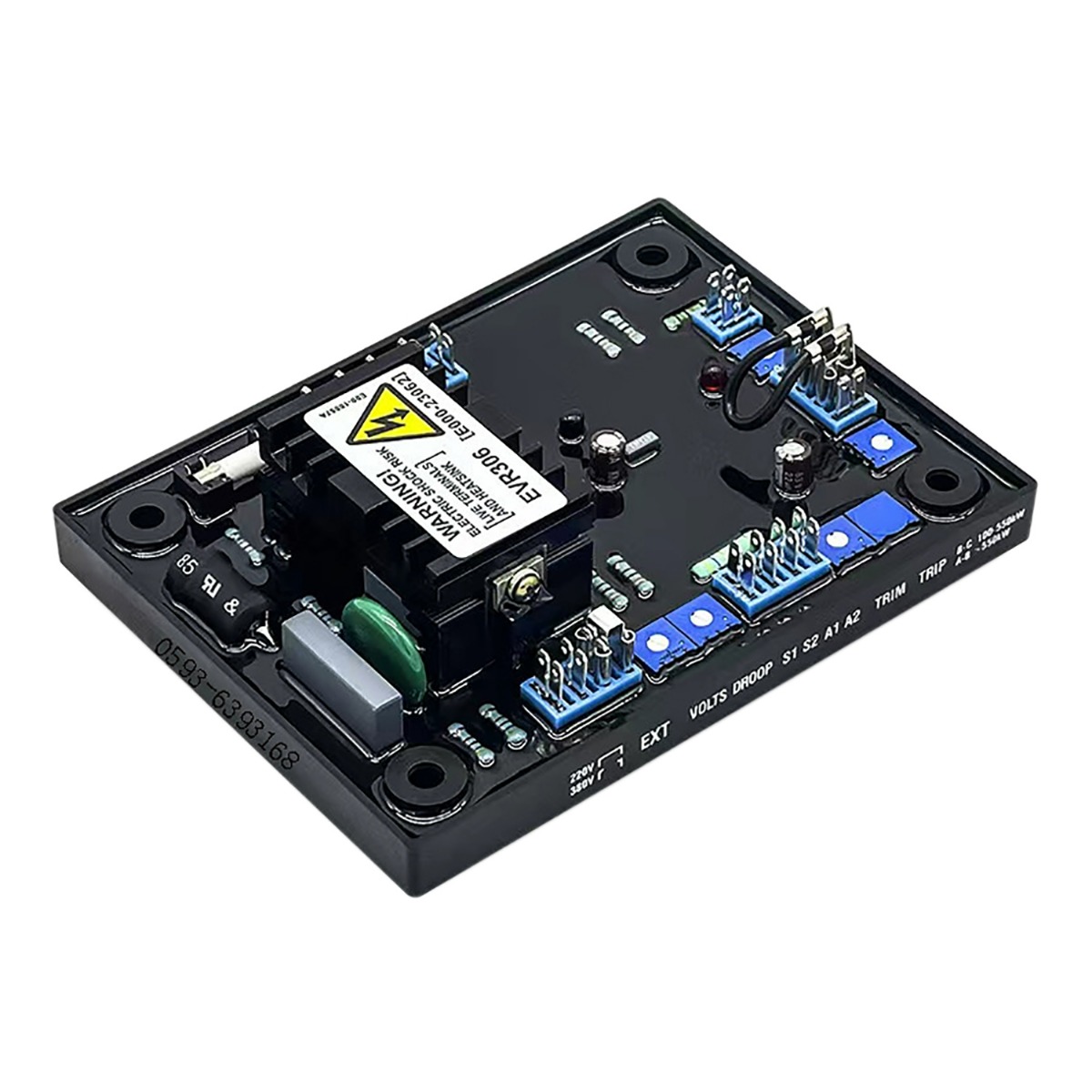 Régulateur de tension automatique EVR306 pour groupe électrogène