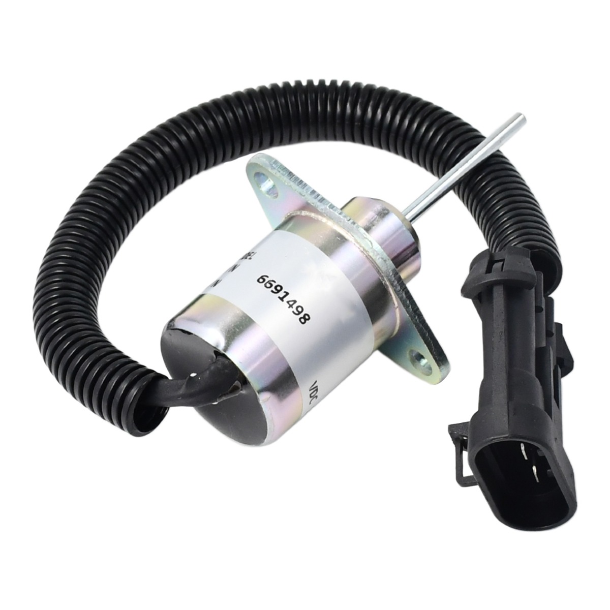 Solénoïde de coupure de carburant 6691498 pour Bobcat