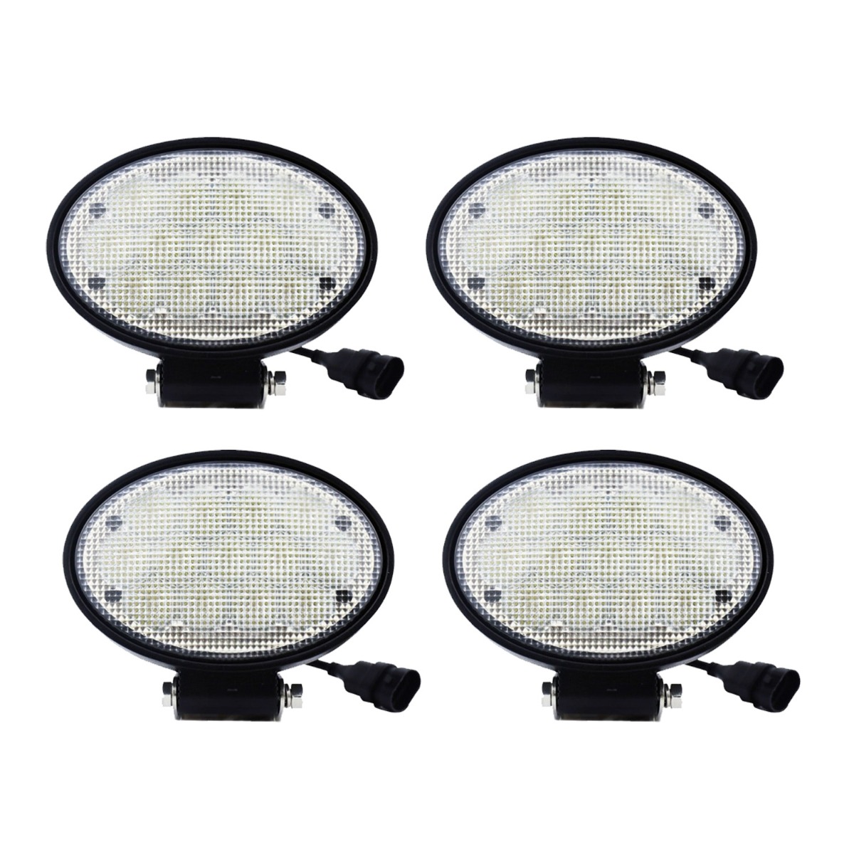 Lot de 4 projecteurs LED pour cabine AH212523 pour John Deere